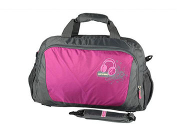 600D polyester durable ladies sports bag womens with shoulder belt for weekend travel