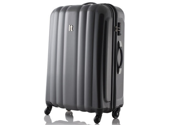 Pretty Ultra light weight ABS luggage set with PP stand base on side , travel suitcase