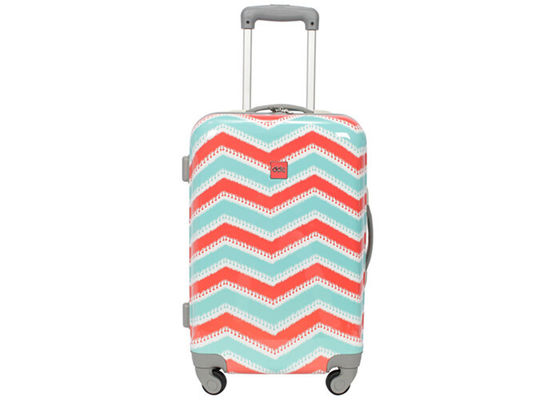ABS PC hard shelled suitcases with removable wheels large luggage case