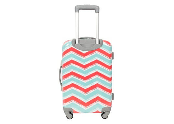 ABS PC hard shelled suitcases with removable wheels large luggage case