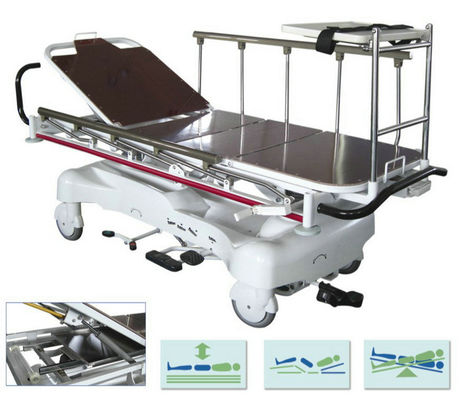 Mobile Patient Transfer Trolley X-Ray Function Hospital Furniture